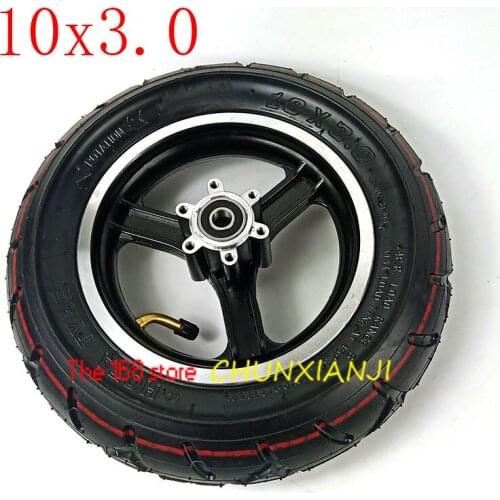 10x3.0 tire inner tube &alloy rims 10*3.0 inner outer tyre for Skateboard Electric Skate Board Avoid 10'' Electric scooter wheel