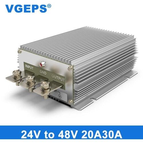 24V to 48V automotive power regulator converter 24V to 48V DC power booster DC-DC transformer