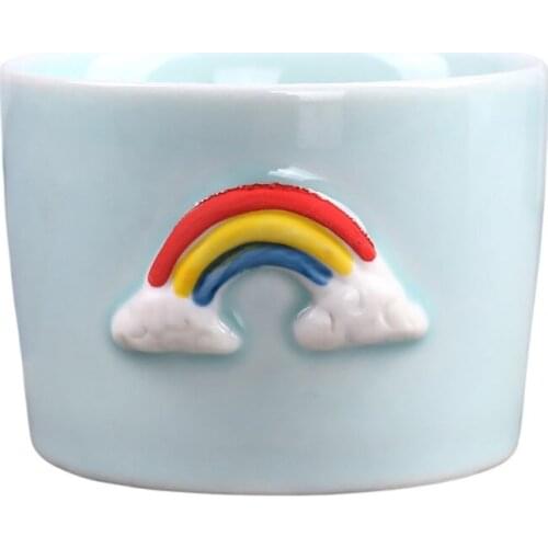 Flower Pot Succulent Flower Pot Ceramic Small Flower Pot Cactus Indoor Combination Cartoon Planter