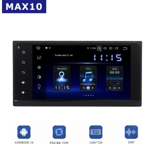 Dasaita for Toyota Corolla Camry Prado RAV4 Highlander Yaris Tundra 2 din AndroidUniversal Car Radio GPS Navi DSP Bluetooth