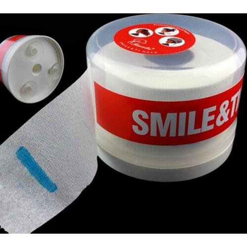 Barber Accessories Paper Roll Holder Disposable Neck Strip Paper Tissue Collar Tape Dispenser Roll Holder Sucker Design Storage