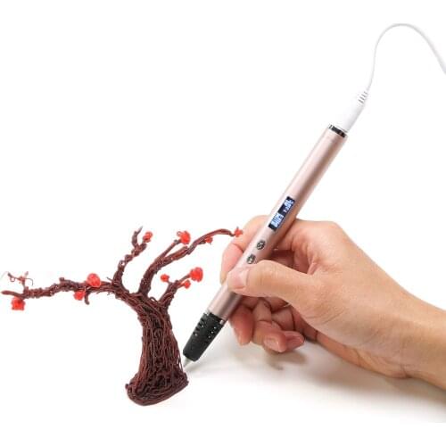 Kids Adults Creative Design Drawing Professional 3D Printer Pen Kit 1.75mm ABS/PLA Filament Printing Drawing Pens