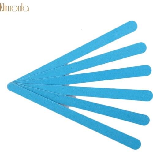 100pcs/lot Double-sided Straight Nail File Professional Nail Art Sanding Buffer Blocks Nail Care Tools Wholesales