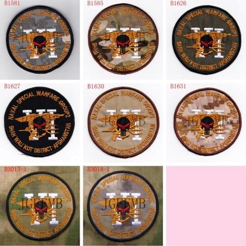 NSWDG DEVGRU Seal Team 6 SkullS Embroidery patch Badges