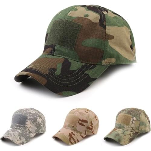 Adjustable Baseball Tactical Army Cap Summer Sunscreen Camouflage Hat Airsoft Hunting Camping Hiking Mountaineering Fishing Caps