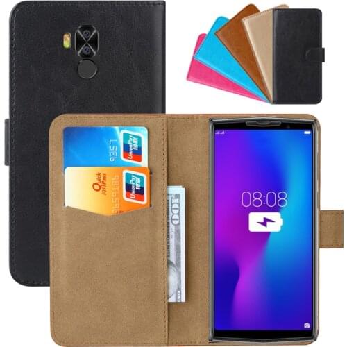 Luxury Wallet Case For Doogee N100 PU Leather Retro Flip Cover Magnetic Fashion Cases Strap