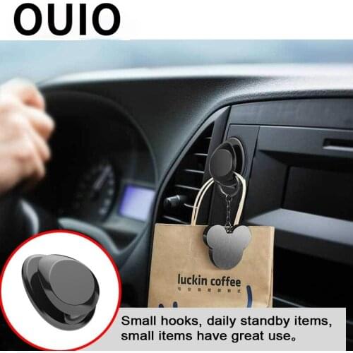 Car Self Adhesive Hooks Organizer Storage for Hyundai I30 Tucson Solaris Toyota Corolla Yaris Chr Volvo XC90 S60 XC60 V40 S80