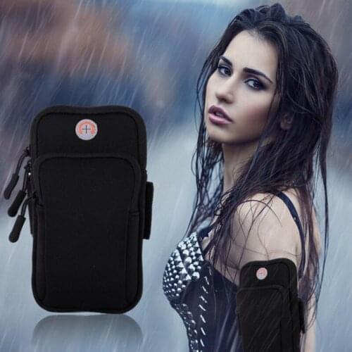 For Wiko Sunny5 Lite Y62 GYM Sports Running Jogging Armband Holder Case Cover for Oukitel C22 5.86 inch Cell Phone Arm bag