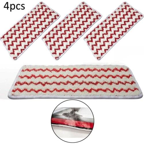 4Pcs Microfiber Pad Replacements For Vileda Steam XXL Power Pad Steam Cleaner Eco-friendly Household 2021 New