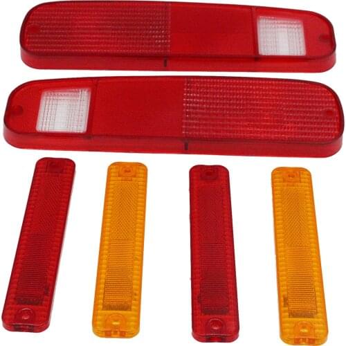 4pcs Indicator Lamp Taillight Truck Side Fenders Kit Portable for FORD F-150 Trucks1973 1974 1975 1976 1978