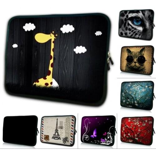 7 9.7 10 11.6 13 14 15 17 inch tiger Tablet Sleeve Case PC Laptop Bag 13.3 15.4 15.6 Computer Cover For Samsung Asus Acer HP
