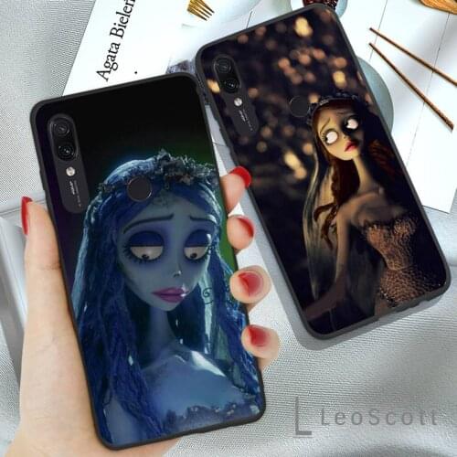 Tim Burtons Corpse Bride Phone Case For Xiaomi Redmi 4x 5 plus 6A 7 7A 8 mi8 8lite 9 note 4 5 7 8 pro
