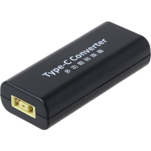 DC USB Type C Male Power Charger Converter Adapter Connector For Dell Laptop Adapter 20V Square Plug Female Y3ND