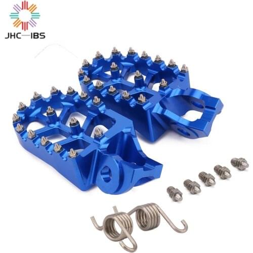 For Husqvarna TC FC FE FS TX FX 85 125 250 350 450 Motorcycle CNC Footrest Footpeg Foot Pegs