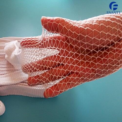 1pcs 1# 1box 5meter medical elastic mesh bandage childrens head Grid caps Pet veterinary leaking fish nets tape