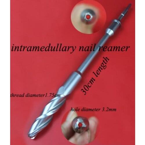 Medical Orthopedic instrument foximal femur reamer PFNA Intramedullary nail reamer hollow drill 3.2 expending hole bone surgical