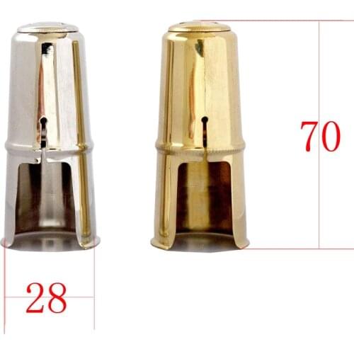 New Bb Clarinet use a metal protective cap,Clarinet cap two colors can choose