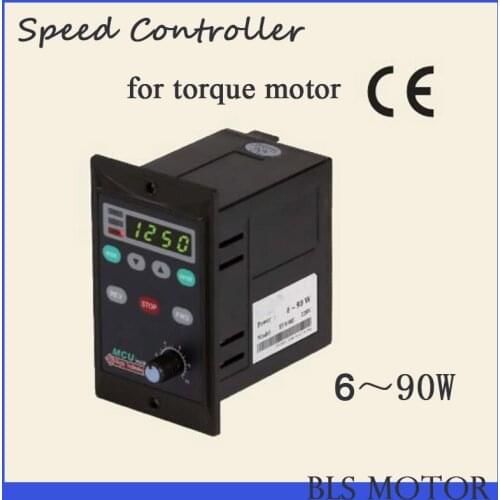 AC 220V speed control Governor Adjustable regulator controller switch 25W 40W 60W torque motor