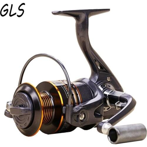 Spinning reel 2000-7000 Series Spool Superior Ratio 5.5:1 12BB baitcasting fishing reel metal fishing wheel rotating reel