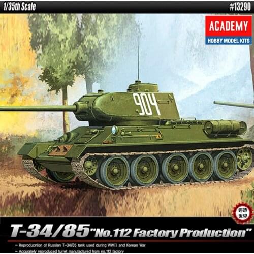 1/35 Soviet Union T-34/85 Medium Chariot 122 Factory Production Tank