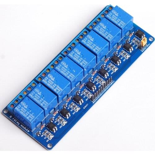 10pcs/lot 8 Channel Relay Module 5V 8-channel Relay control board with optocoupler
