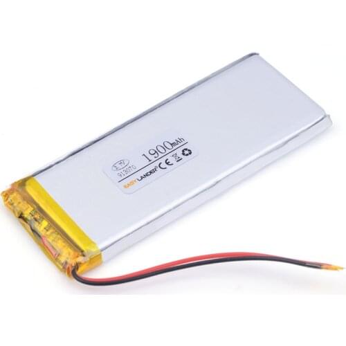 3.7V,1900mAH 903070 913070 PLIB polymer lithium ion / Li-ion batteryfor Smart watch GPS mp3 mp4 cell phone speaker