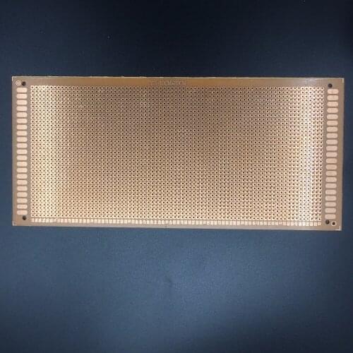 Free shipping 5pc pcb single side 10*22CM printed Circuit board Bakelite pcb Universal board test board DIY study PCB board