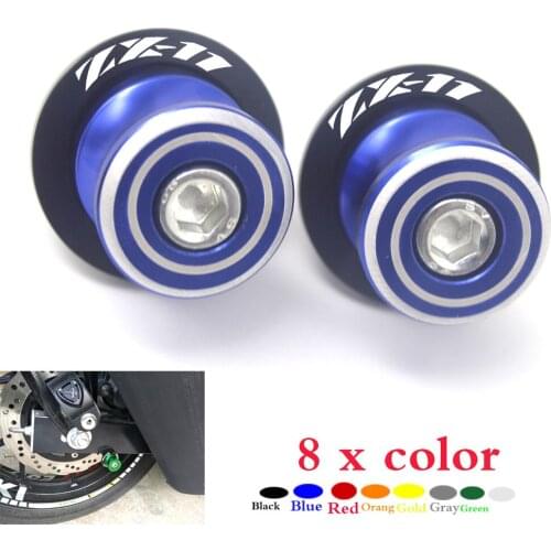 CNC Motorcycle Frame Stands Screws sliders Swingarm Spools Slider for Kawasaki ZX-11 ZX11 ZX1100 1990-2001