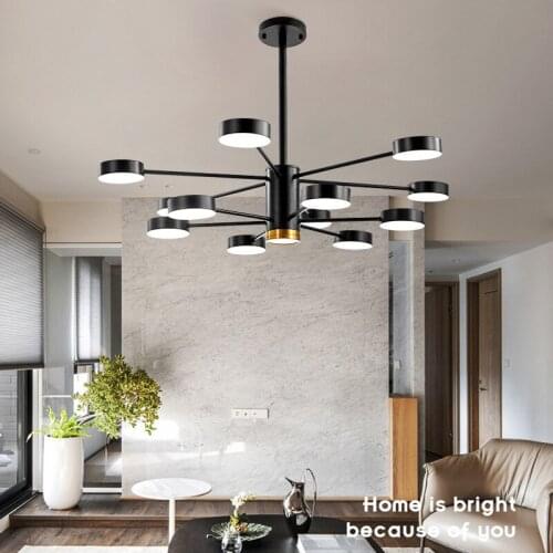 Design lamp lustres para quarto modern led chandelier bathroom fixture living room decoration avizeler nordic decoration home
