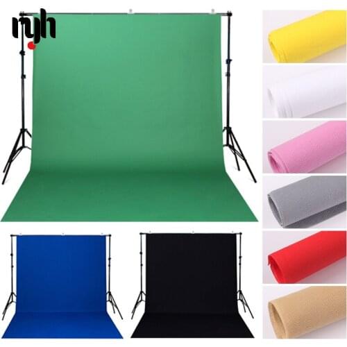 1.6X2m 3m 4m fotografia Photography studio Green Screen Chroma key Background Backdrop for Studio Photo lighting Non Woven color
