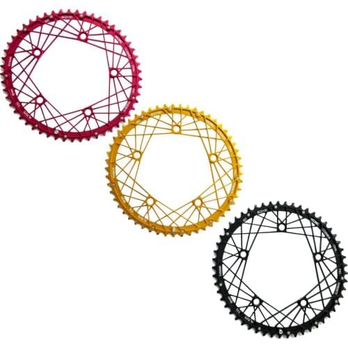 KCNC K6 COBWEB Oval Chainring 110bcd 50T 34T road bike chainring oval 130BCD 53T 39T 5 ARM Ultra light 90G 30G Made in Taiwan