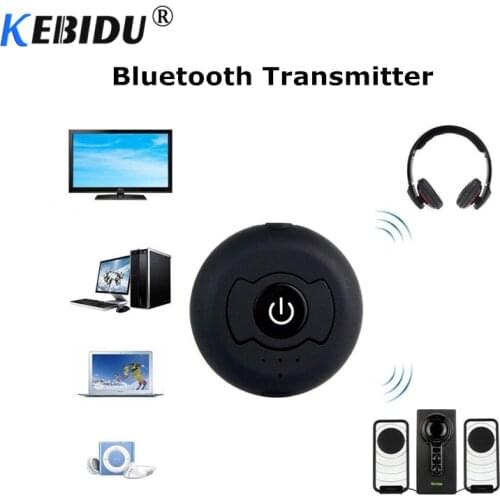 Kebidu H-366T Wireless Bluetooth 4.0 A2DP Audio Bluetooth Transmitters 3.5MM Music Stereo Dongle Adapter For TV Smart PC MP3