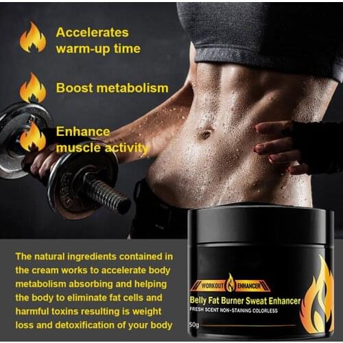 Abdomen Slimming Cream Anti Cellulite Fat Burning Belly Cream Weight Loss Workout Slimming Workout Enhancer M2