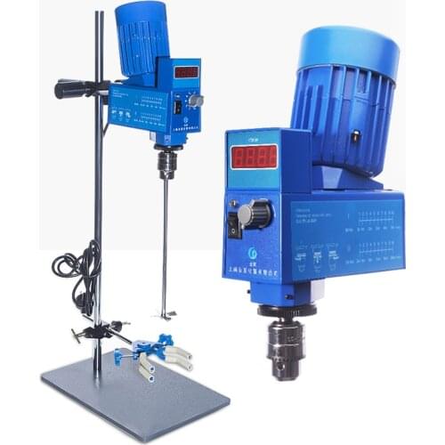 Digital Display Electric Mixer Laboratory Mixer Speed Adjustable Mixing Constant Speed Mixer 2000RPM 20L 0-10000 mPas