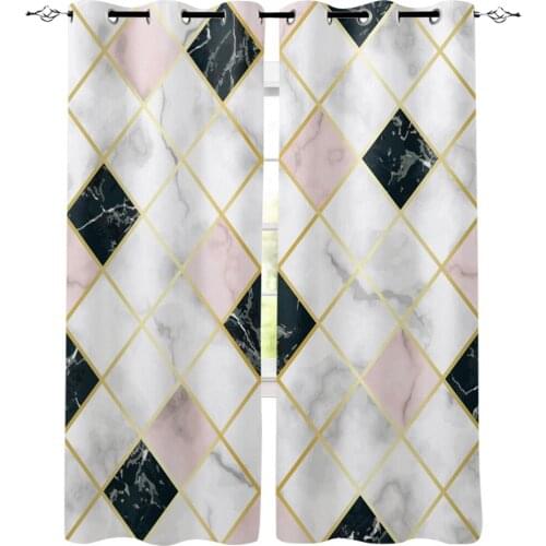 Marble Granite Curtains For Living Room Window Curtain For Bedroom Modern Interior Home Decoration