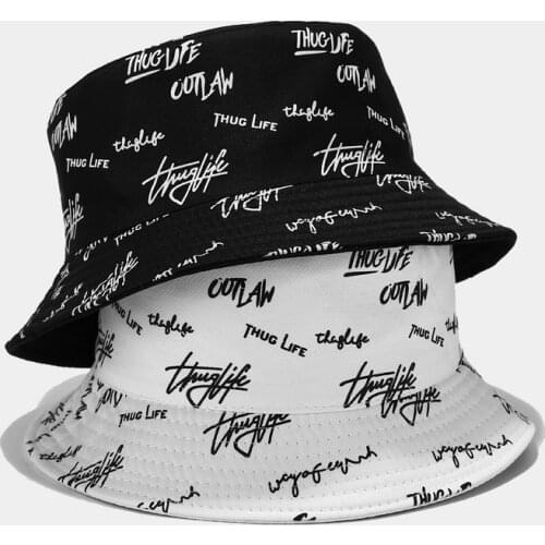 2021 Summer Bucket Hats Women MenS Panama Hat Double-Sided Panama Sun Fishing Hat Fisherman Cap For Boys/Girls Bob Femme Gorro