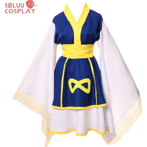 Anime Hunter×Hunter Kurapika Women Lolita Kimono Dress Cosplay Costume Cutome Made