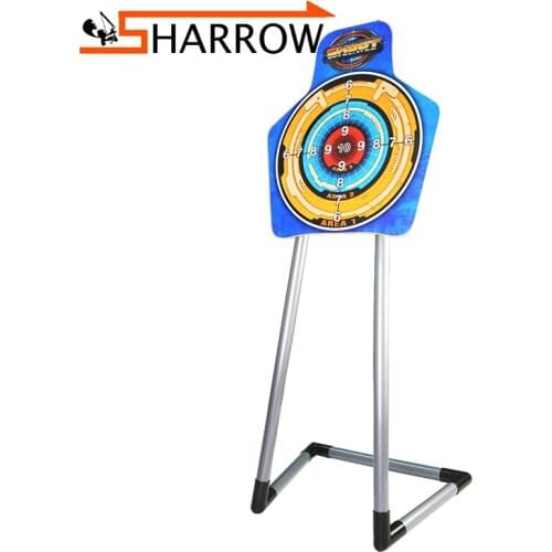 Archery Kids Stand Target Bow And Arrow Toy Plastic Outdoor/Indoor Shooting Accessory Fun Gift
