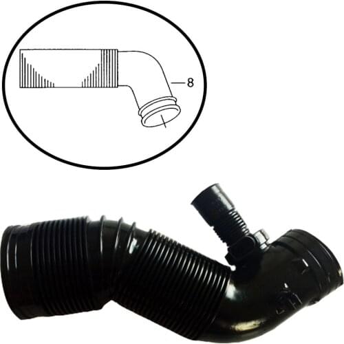 JEAZEA Air Intake Hose Pipe 1J0 129 684 NT 1J0129684CG For Audi A3 VW Golf MK4 Bora Skoda Octavia Leon Toledo 1998 1999 2000