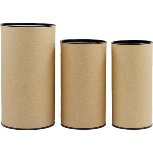 Xin Jia Yi Packaging Eco Paper Tube Baby Gift Decorative Tin Cap Round Shape Paper Box Hot Sale Japanese Paper Gift Boxes