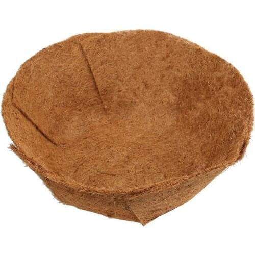 1PC Coconut Palm Cushion For Plastic Flower Pot Mat Gardening Mix Soil Lock Design Mat Flower Pot Plant Change Cushion
