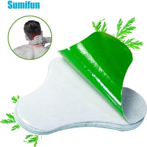Sumifun 48pcs Cervical Spondylosis Plaster Wormwood Medical Patch Treatment Muscular Pain Stiff Shoulder Rheumatoid Joint Patch