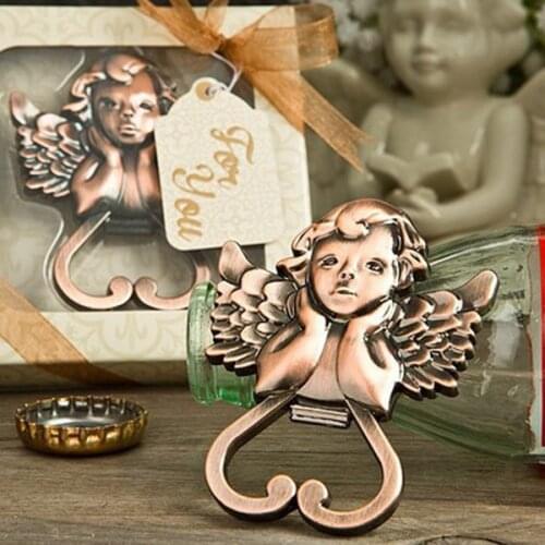 80pcs/sets Little Angel Bottle Opener in Gift Box Wedding Favor/Wedding Gift/beer Opener/Wedding Accessories Free Shipping