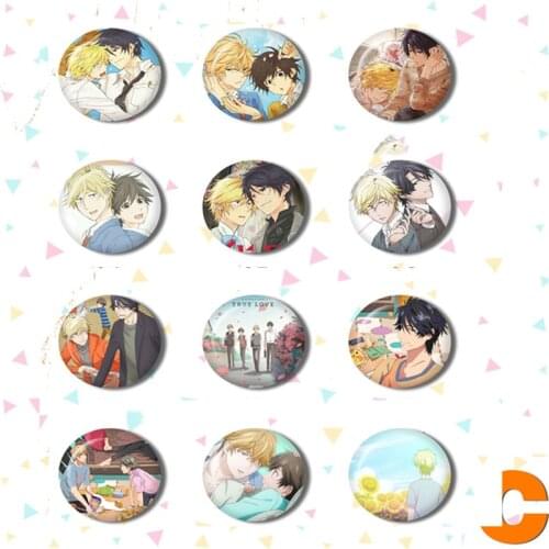 Acrylic Styles BL Hitorijime My Hero Ooshiba Kousuke Setagawa Masahiro Cool Boys Badge Brooch Backpack Pin Brooch Pin Badge