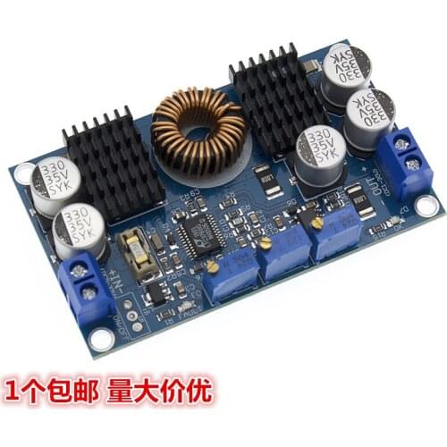 DC-DC ltc3780 automatic voltage up and down power supply module solar car stable voltage constant current power supply 10A