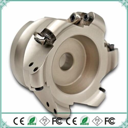 Milling discs EMR 5R 80mm Milling cutter CNC machine tool mechanical knife Insert the carbide blade for RPMT/RPMW1003