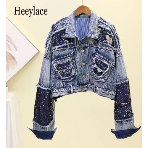 Женские синие куртки Heeylace China At AliExpress