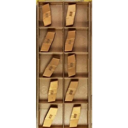 10 PCS CARBIDE INSERT GIP 5.00E-0.60 IC808