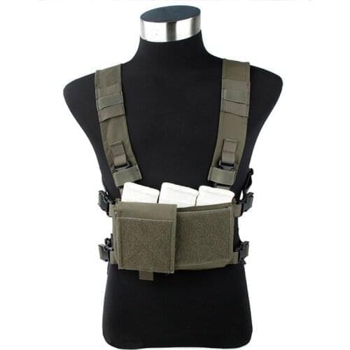 TMC3121 Lightweight tactical vest SS chest attachment