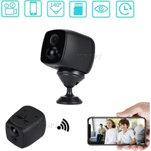 Mini Wifi Camera PIR Motion Detect Automatic Night Vision IR Security Real Time Video Gizli Kamera Micro Cam Secret Camcorder